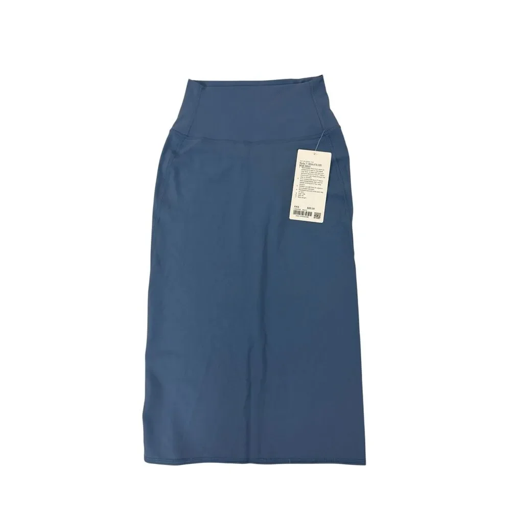 Lululemon Nulu Slim Fit High Rise Midi Skirt Size XXS / 0